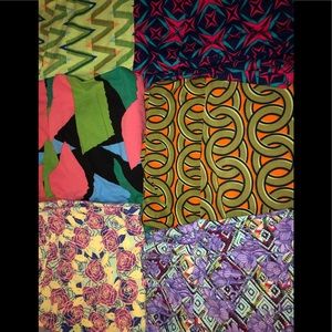 6 pair of Lularoe Leggings TC